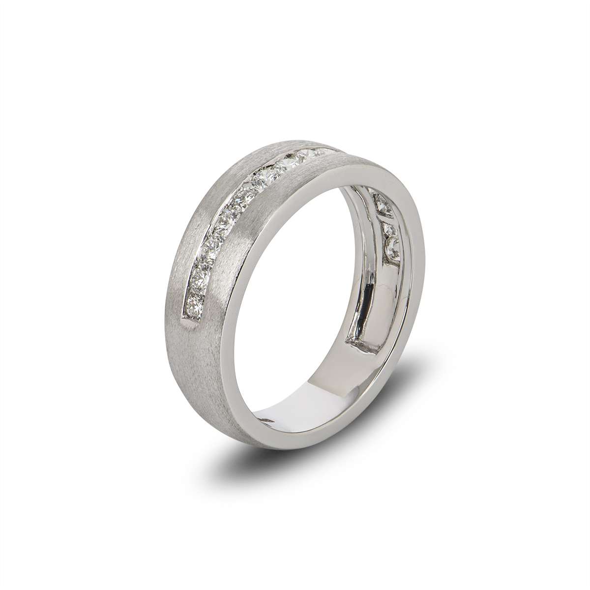 White Gold Diamond Set Dress Ring 0.60ct